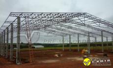 Barracão Estrutura Metálica vão 25m - Campo Grande
