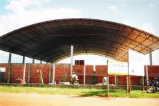 Cobertura em Arco em Quadra Esportiva Aldeia Amambai